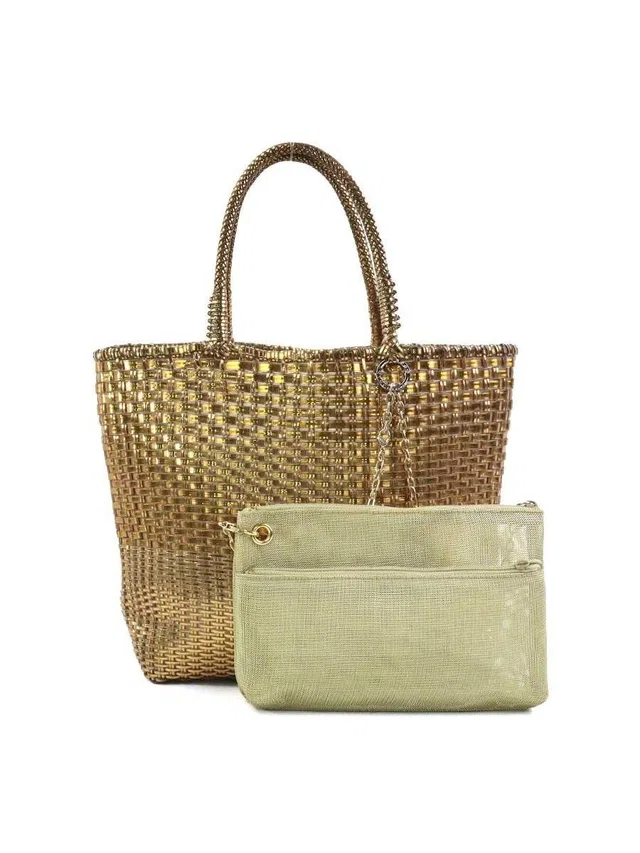 Anteprima Handbag Gold Pvc #356396a87b in gold from Poshmark