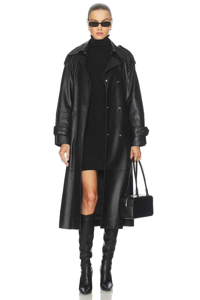 Lovers and Friends Steffi Turtleneck Mini Dress in Black, photo 4 of 4 from REVOLVE (Canada)