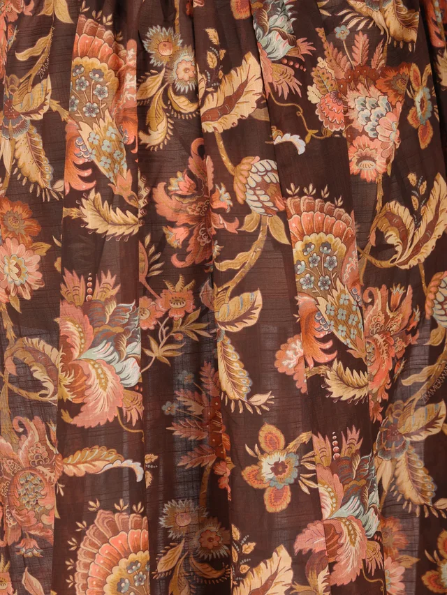 Zimmermann Aster Cut-Out Printed Dress, photo 3 of 4 from SENSER