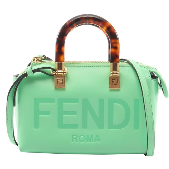 Fendi By The Way Handbag Leather Green in green Leather from Poshmark, photo 1 of 1