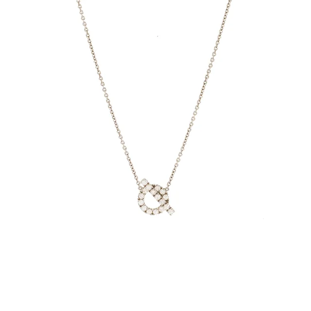 Hermès Finesse pendant White Gold, Diamonds in White from EMIER