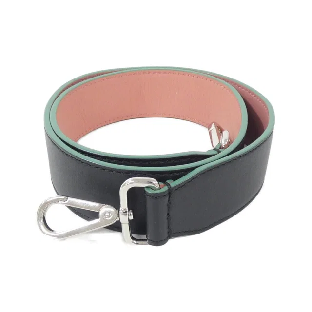 Fendi Strap Bag Straps Black in Black Leather from The Reluxe