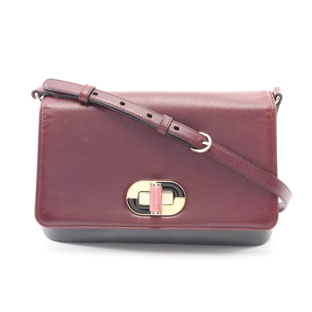 Bvlgari Leather Shoulder Bag in Leather from LuxUness