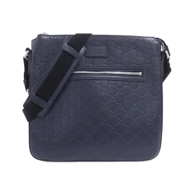Gucci 406408 CWCBN Shoulder Bag in 8490/NAVY / SILVER(シルバー)金具 from KOMEHYO
