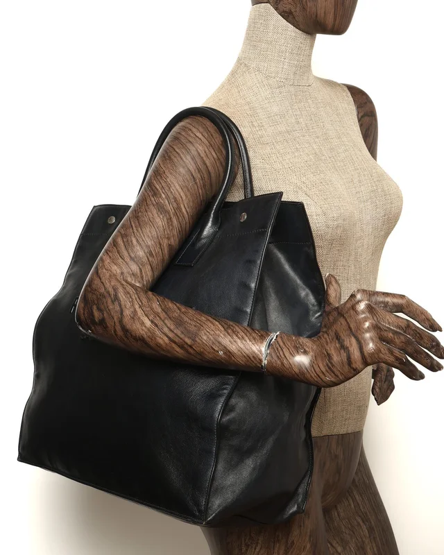 Saint Laurent Rive Gauche Tote Bag in Denim from A Retro Tale, photo 8 of 8