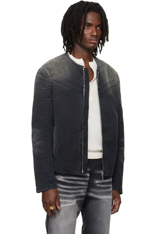 424 Black Tokyo Jacket, photo 2 of 4 from SSENSE