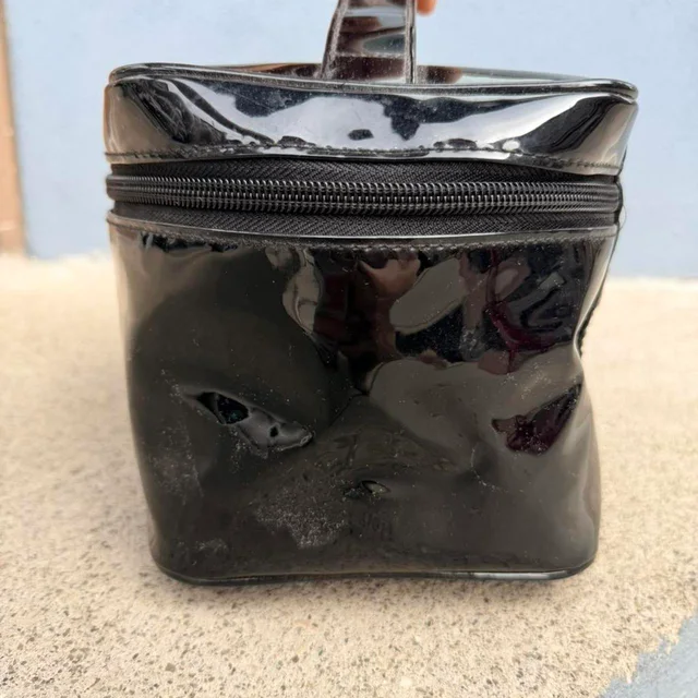 Givenchy Women's Makeup and toiletry bags - Black in black from Depop, photo 3 of 5