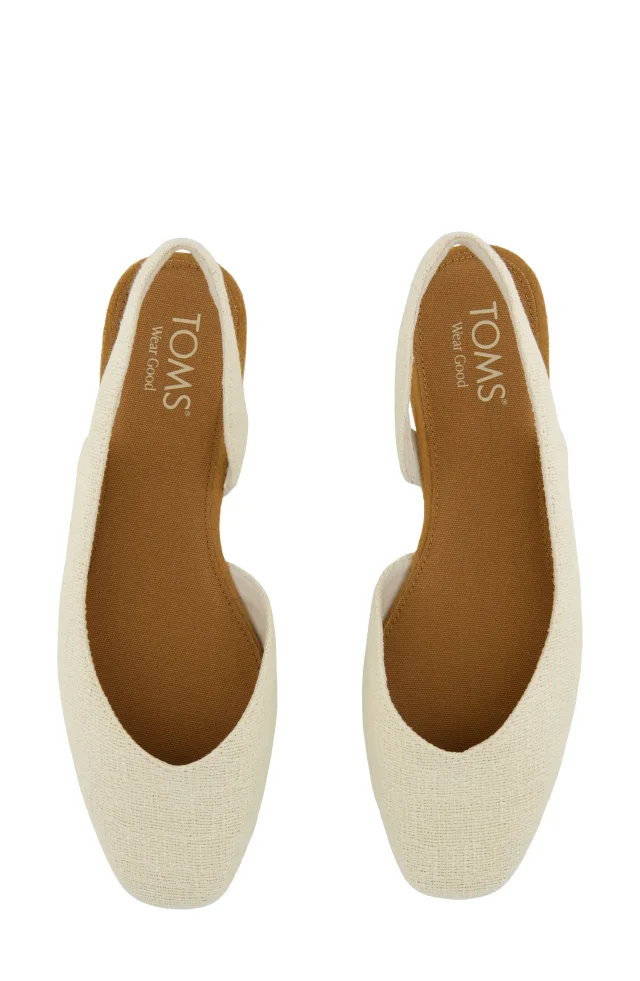 TOMS Alene Slingback Half d'Orsay Flat, photo 4 of 6 from Nordstrom Rack