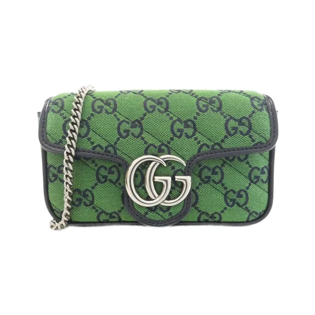 Gucci GG Marmont Shoulder Bag in Canvas from The Reluxe