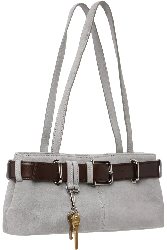 OSOI Gray Shoulder Brocle Mini Bag, photo 2 of 4 from SSENSE