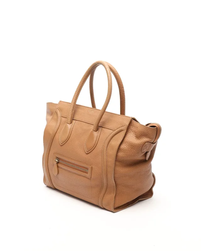 Celine Luggage Mini Bag in Caviar leather from A Retro Tale, photo 2 of 8