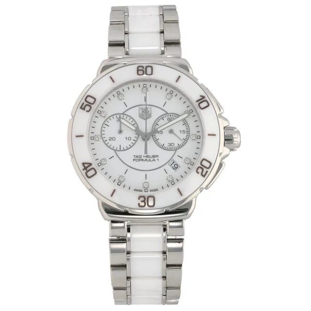 TAG Heuer Formula 1 CAH1211 41mm Stainless Steel Watch in Ceramic from H&T