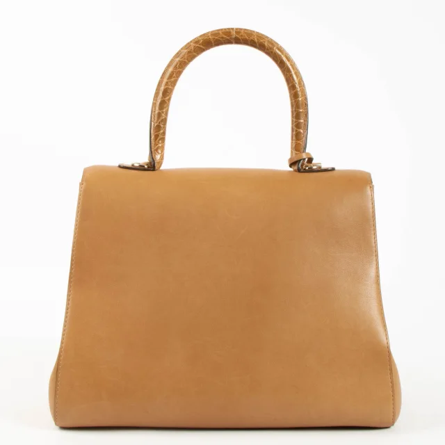 Delvaux Vegetal Alligator/Dream Brillant MM Bag in Crocodile from Labellov, photo 4 of 6