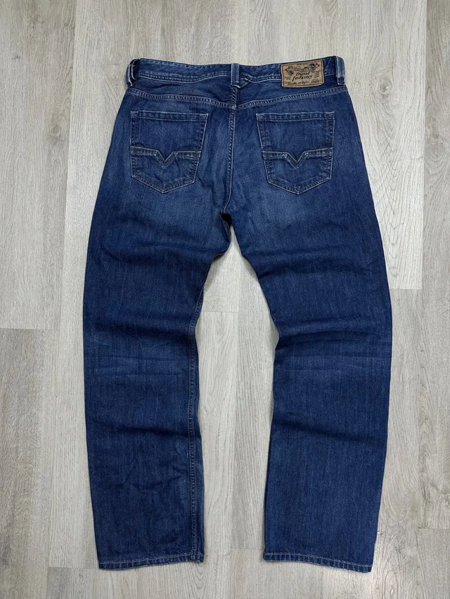 Diesel Larkee Mens Denim Pants Jeans in blue Denim from Grailed
