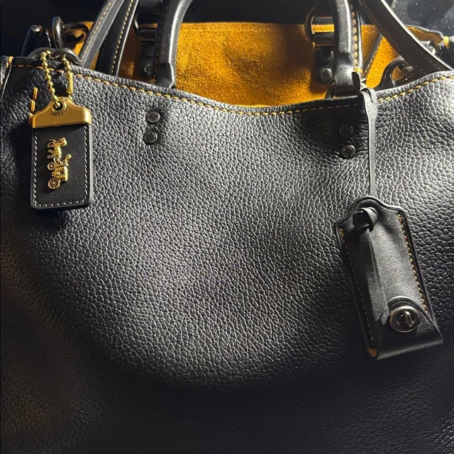 Coach Rogue Black 30 Style No. 38124 Somke Free Environment in black Suede from Poshmark, photo 1 of 1
