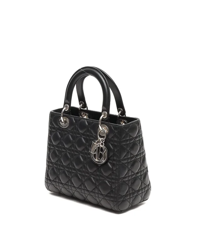 Medium Lady Dior Bag in Leather from A Retro Tale, photo 2 of 8