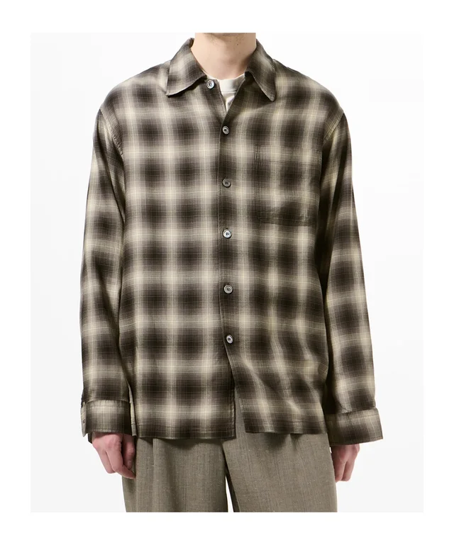 Our Legacy Long-sleeved plaid shirt, photo 2 of 6 from SENSER