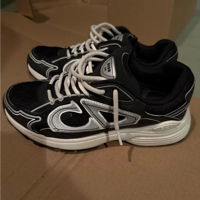 Dior Black And White Men’s Sneakers in black|white from Poshmark