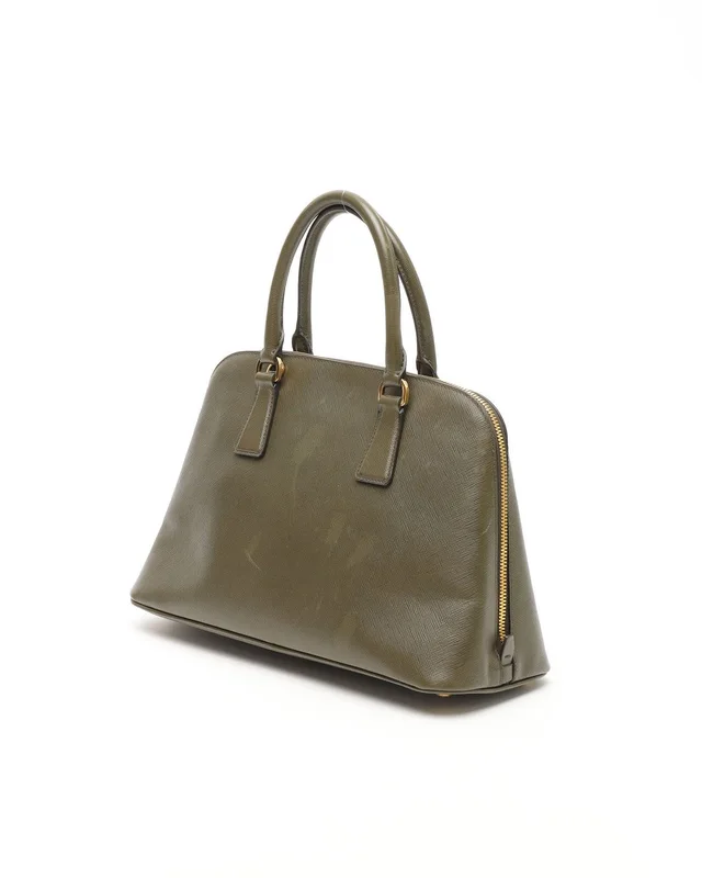 Prada Saffiano Lux Promenade Top Handle Bag in Saffiano leather from A Retro Tale, photo 3 of 16