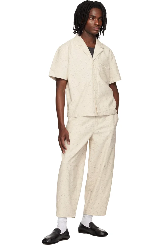 Entire Studios Off-White Strand Shirt, photo 4 of 4 from SSENSE