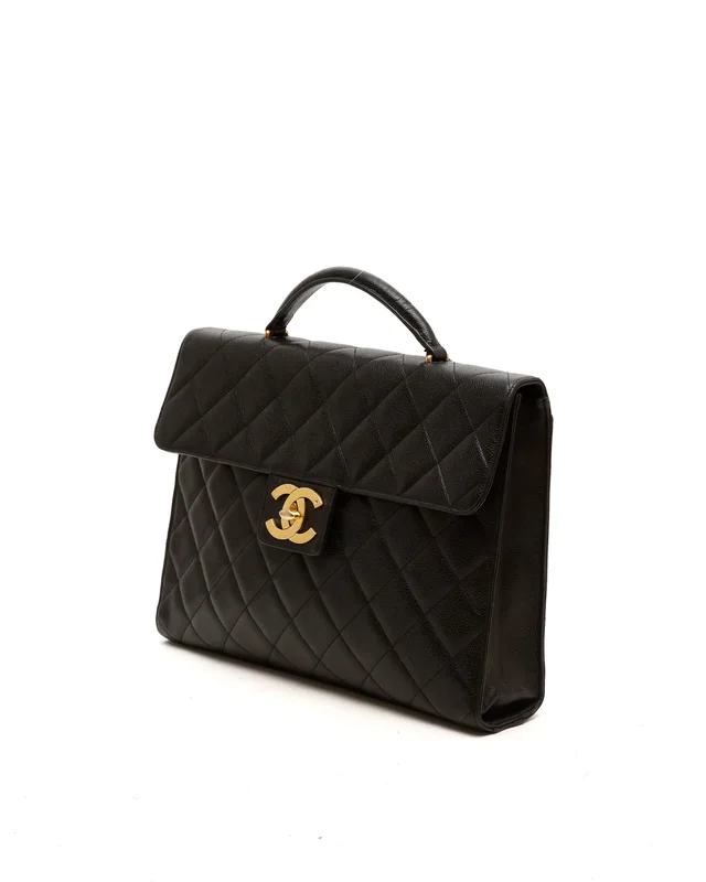 Chanel CC Caviar Business Bag in Caviar leather from A Retro Tale, photo 2 of 2