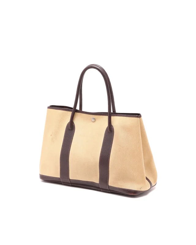 Hermès Garden Party 36 Bag in Canvas from A Retro Tale, photo 2 of 11