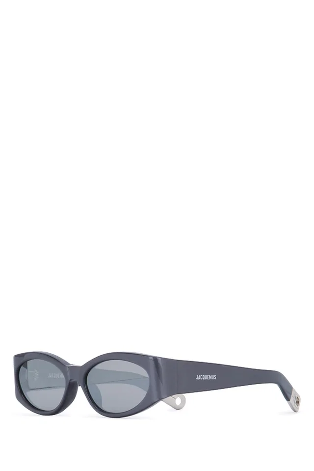 Jacquemus Les Sunglasses — Gray Acetate in Grey from HEWI