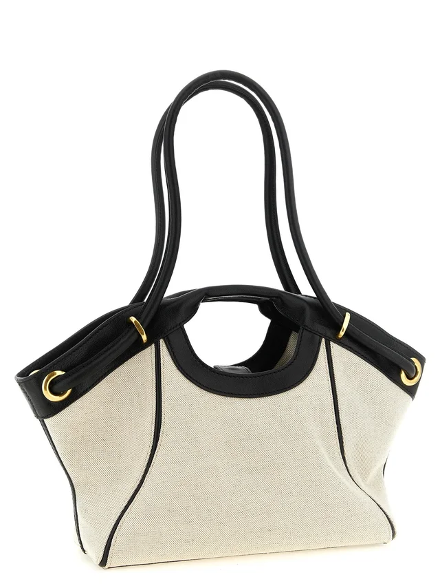 Balmain Paris Tote Bag — Multicolor Cotton And Linen Blend Canvas in Multicolor Canvas from HEWI, photo 2 of 2