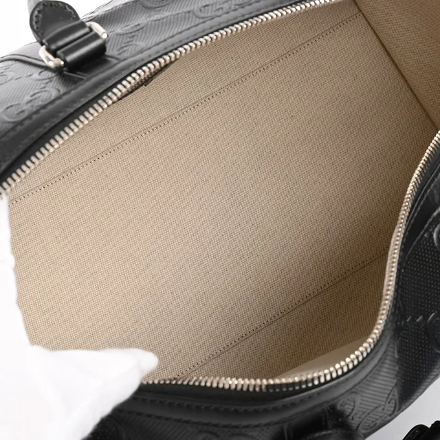 Gucci Boston Bag Duffle Back in Leather from The Reluxe, photo 2 of 2