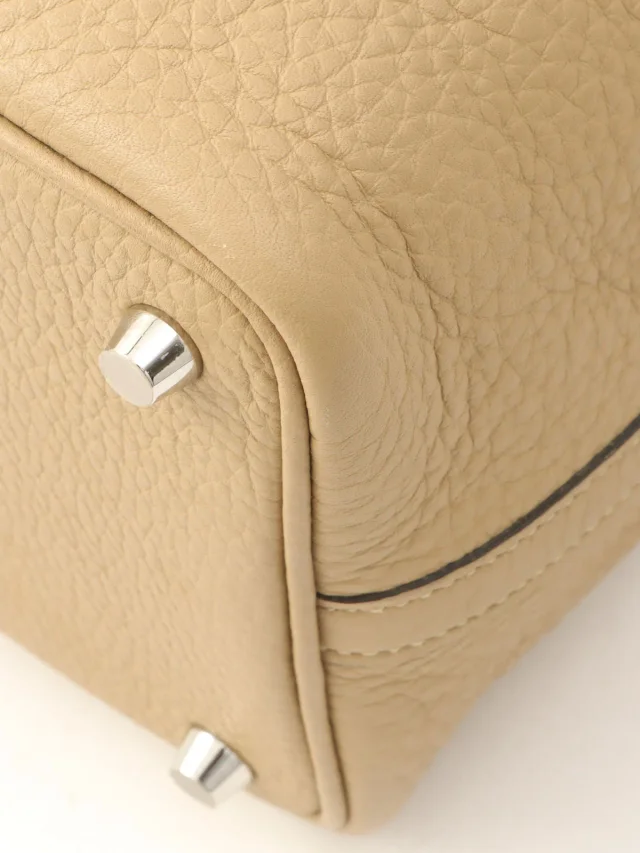 Hermès 2021 Picotin Lock PM Trench in Clemence leather from VINTAGE QOO TOKYO, photo 10 of 13