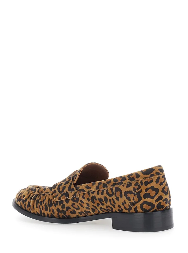 STRATEGIA Loafers 'Revue Africa' Brown with Rounded Toe in Leather Women in Brown, photo 5 of 6 from Gaudenzi Boutique