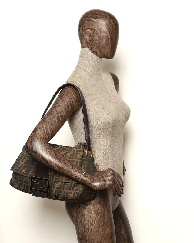 Fendi Large Mamma Bag in Canvas from A Retro Tale, photo 12 of 12