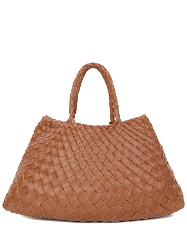 Tiffany & Fred Paris Hand-Woven Leather Tote, image 1 of 1 from Gilt