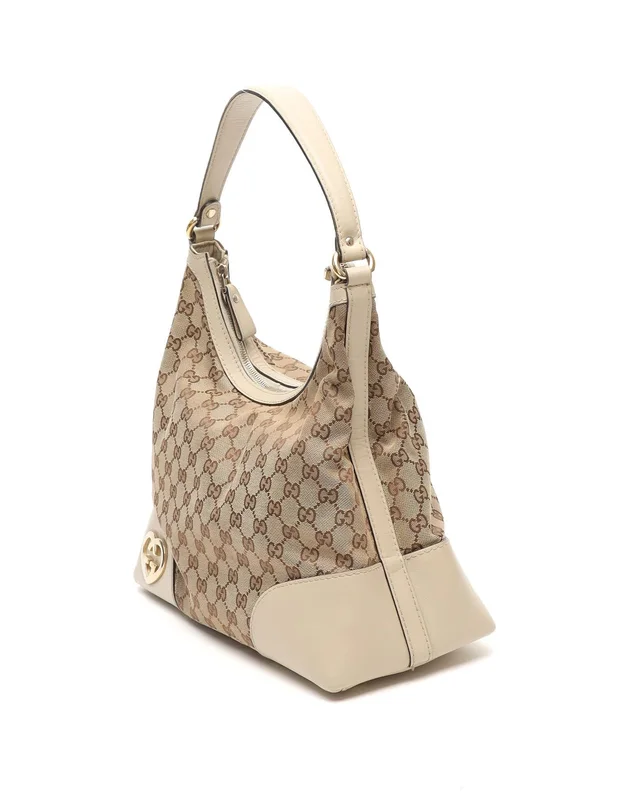 Gucci GG Hobo Bag in Canvas from A Retro Tale, photo 2 of 11