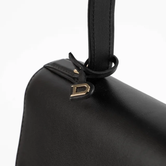 Delvaux Black Souple Calf Tempête GM Bag in Black Calfskin from Labellov, photo 8 of 8