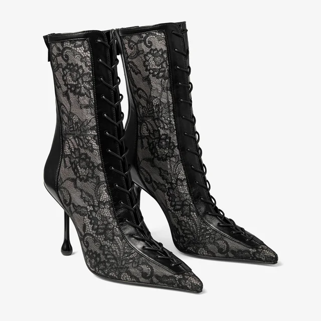 Jimmy Choo Scarlett 95 Ankle Boots, photo 2 of 5 from SENSER