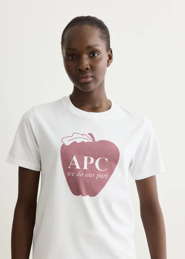 A.P.C. Pomme T-Shirt in White from Incu, photo 1 of 1