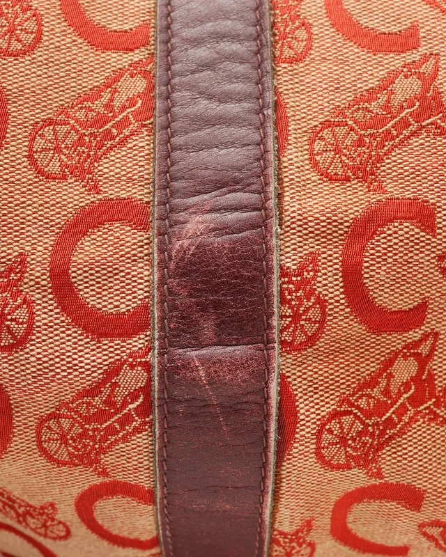 Celine C Macadam Boston Bag in Canvas from A Retro Tale, photo 9 of 13