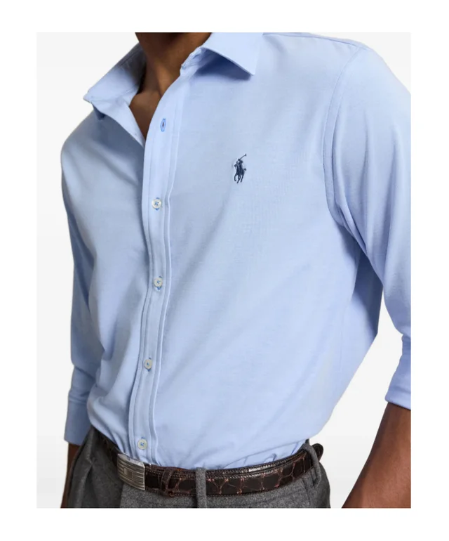 Polo Ralph Lauren logo-embroidered long-sleeve shirt, photo 7 of 7 from SENSER