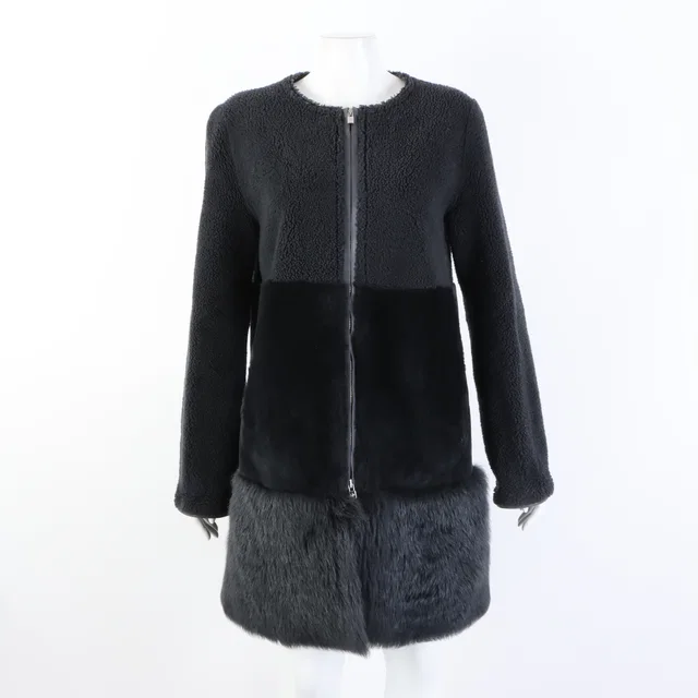 Loro Piana 로로피아나 시어링 집업 무스탕 from GUGUS