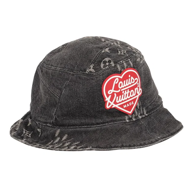 Bonnet Denim LV MADE Size M NoirMP3244 Cotton100% in Denim from GALLERY RARE
