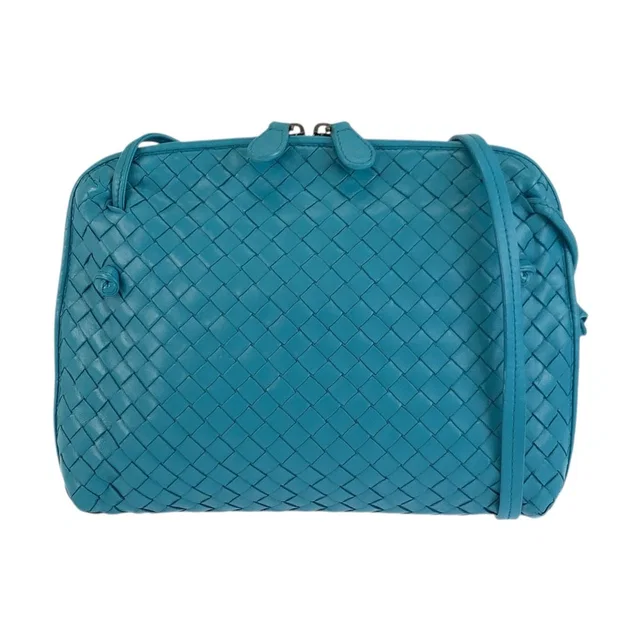 Bottega Veneta Intrecciato Nodini Leather Shoulder Bag in Woven leather from LuxUness