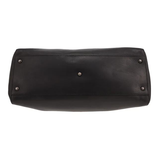 Fendi Peekaboo handbag in black leather in Black Leather from Collector Square, photo 3 of 3