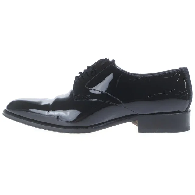 Dior Back Sneakers Black in Black Patent leather from The Reluxe