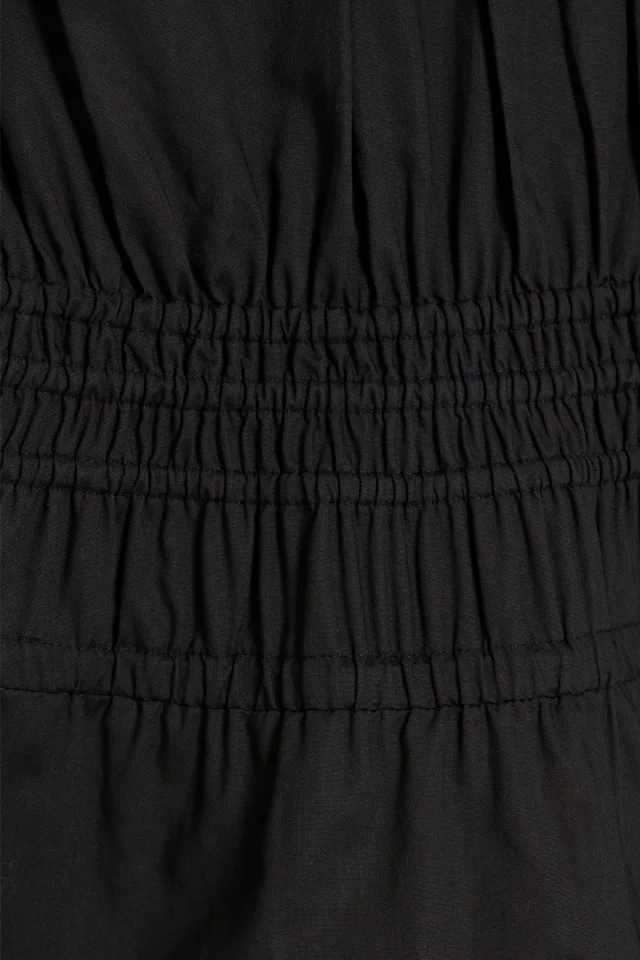 Proenza Schouler Birdie Shirred Cotton-Poplin Top, photo 4 of 4 from THE OUTNET