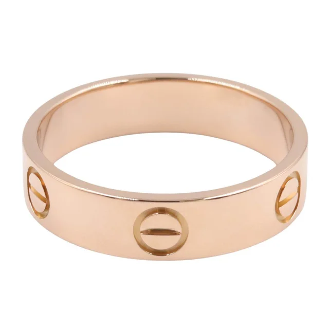 Cartier Love Au750 Pink Gold Ring Size 60 in Pink from LuxUness, photo 2 of 2