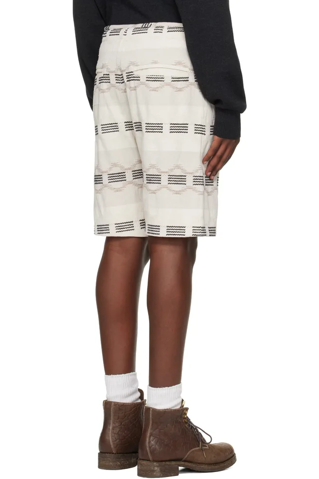 Isabel Marant Off-White Deliann Shorts, photo 3 of 4 from SSENSE
