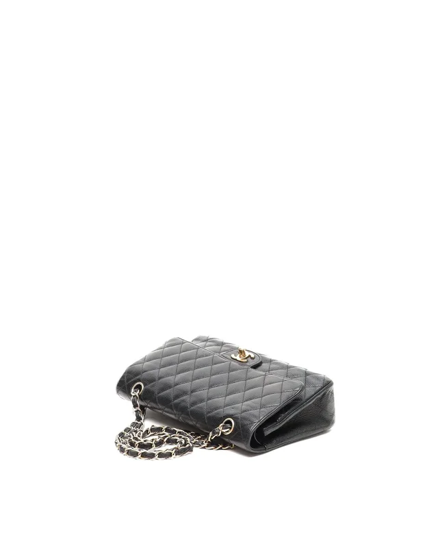 Chanel Classic Caviar Medium Double Flap Bag in Caviar leather from A Retro Tale, photo 5 of 11