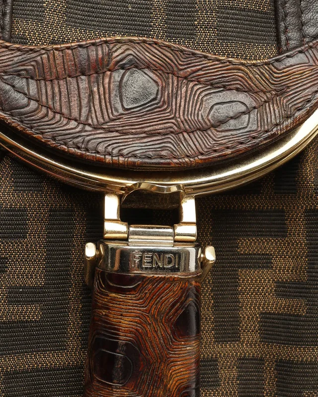 Fendi Zucca Spy Bag in Woven leather from A Retro Tale, photo 8 of 11