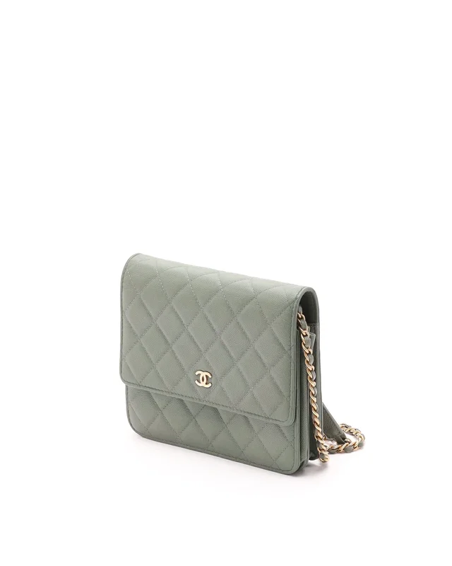 Chanel Caviar Wallet on Chain Bag in Caviar leather from A Retro Tale, photo 2 of 11